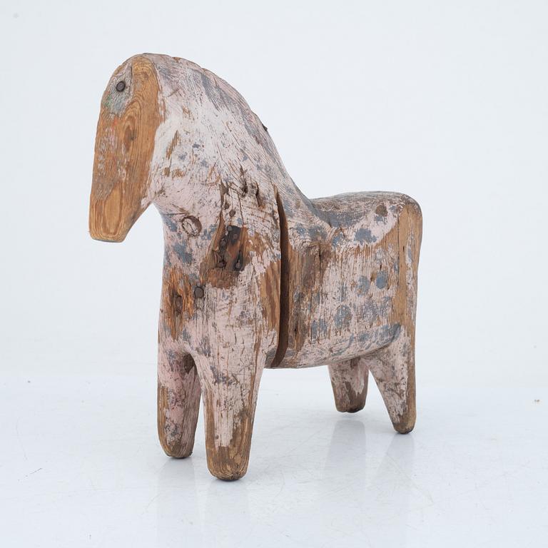 A Swedish Wooden Horse, 19th Century.