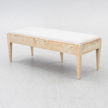 Bench, Gustavian, early 19th century.