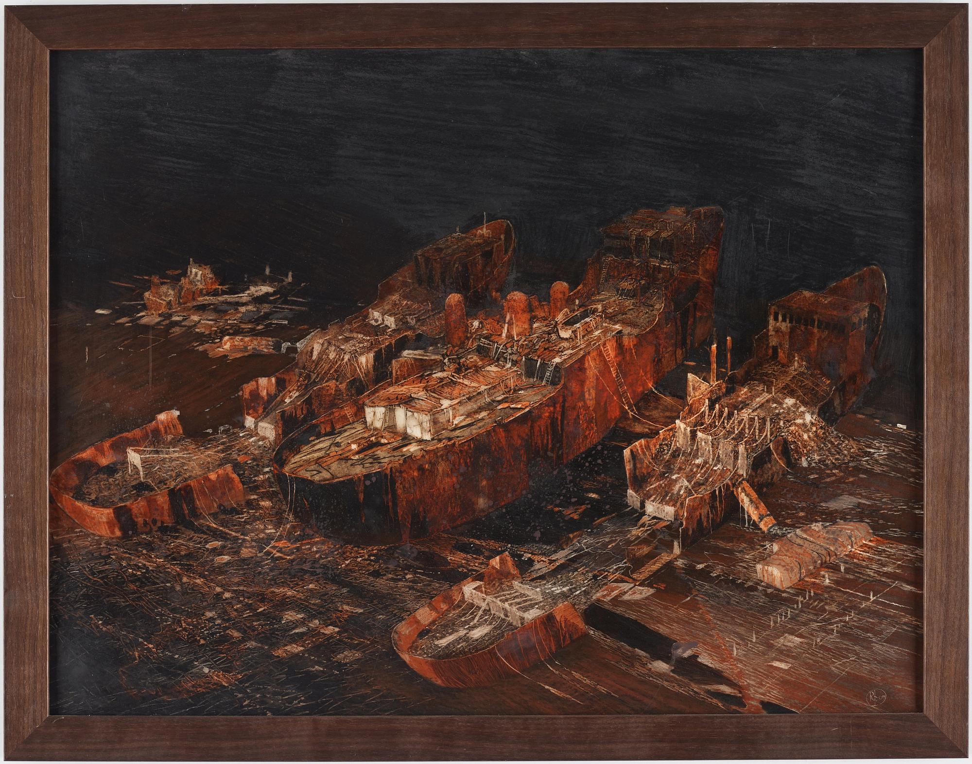 Roj Friberg, "Skeppsvrak".