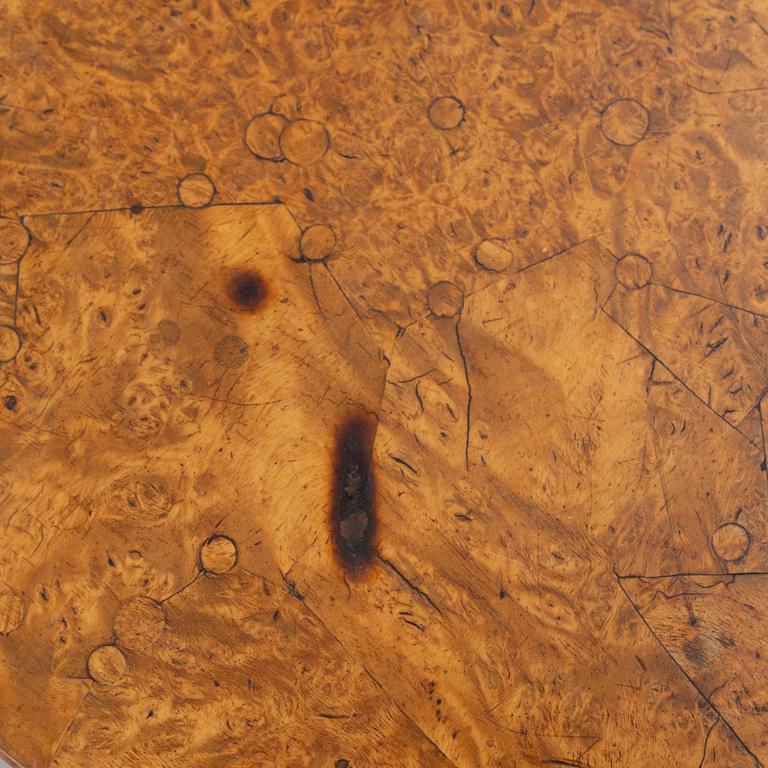 Folding table, 19th century.