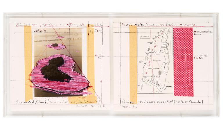 Christo & Jeanne-Claude, "Surrounded Islands, Project for Biscayne Bay, Greater Miami, Florida".