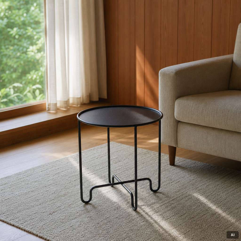Caroline Ek, Coffee table, "Coco Tea Black", Coco Collection, Caroline Ek Design, Sweden.