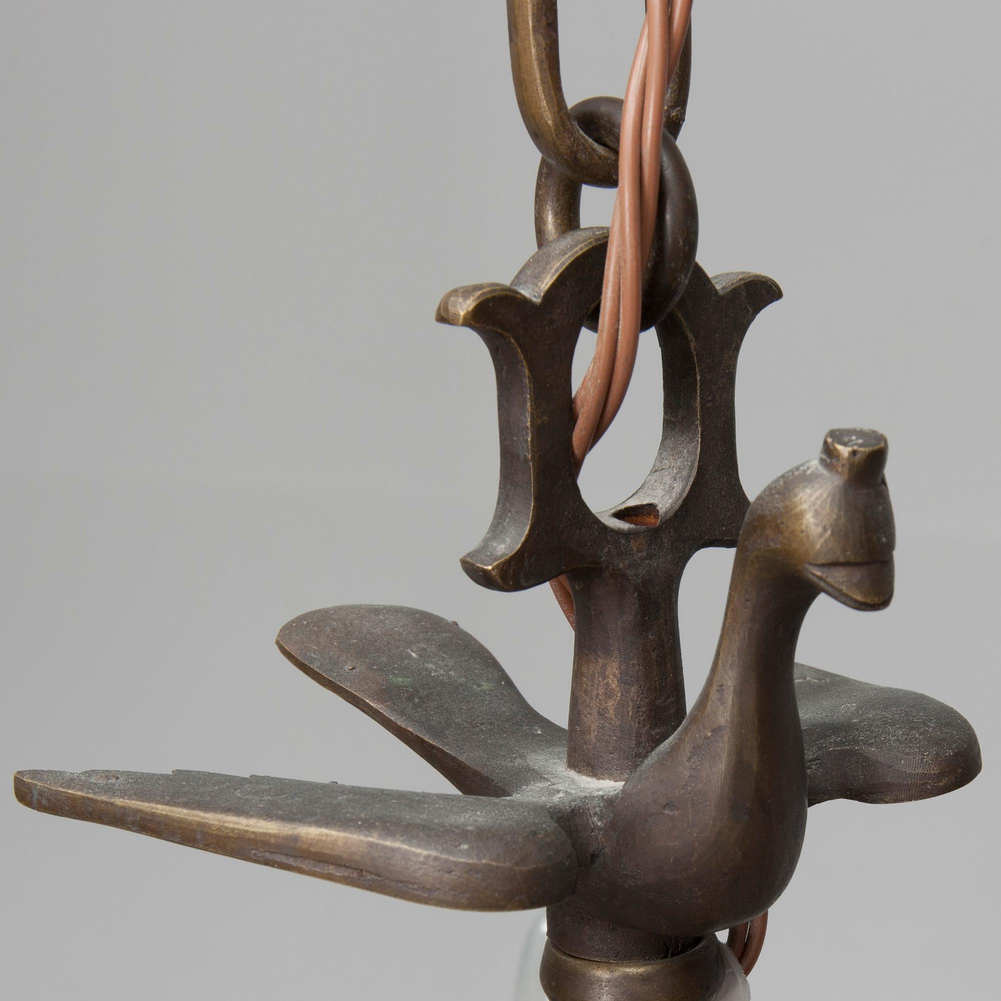 TAKKRONA, barockstil, 1900-talets slut. Höjd 112 cm.