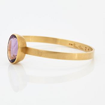 Wiwen Nilsson, armring, Lund 1968, 18k rödguld.