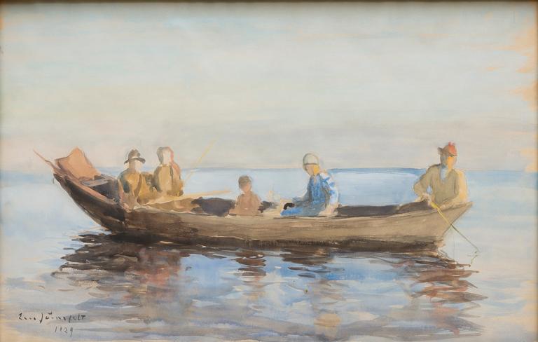 EERO JÄRNEFELT, "KALASTAJIA LAPISSA".