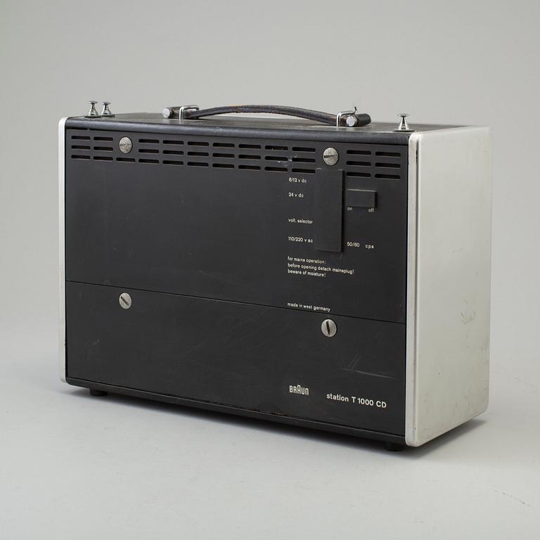 DIET RAMS, radio, "Weltempfänger - T1000", formgiven 1963.