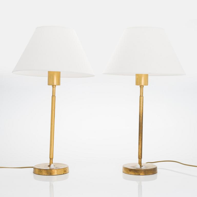 Maija Heikinheimo, a pair of mid-20th-century 'MH705' table lamps for Valaistustyö.