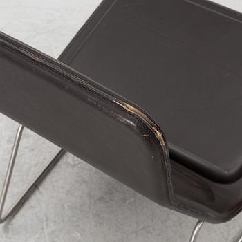 Jasper Morrison, An armchair, "Low and Pad", Cappelini, Italy.
