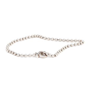 227. GUCCI, a silver chain necklace.