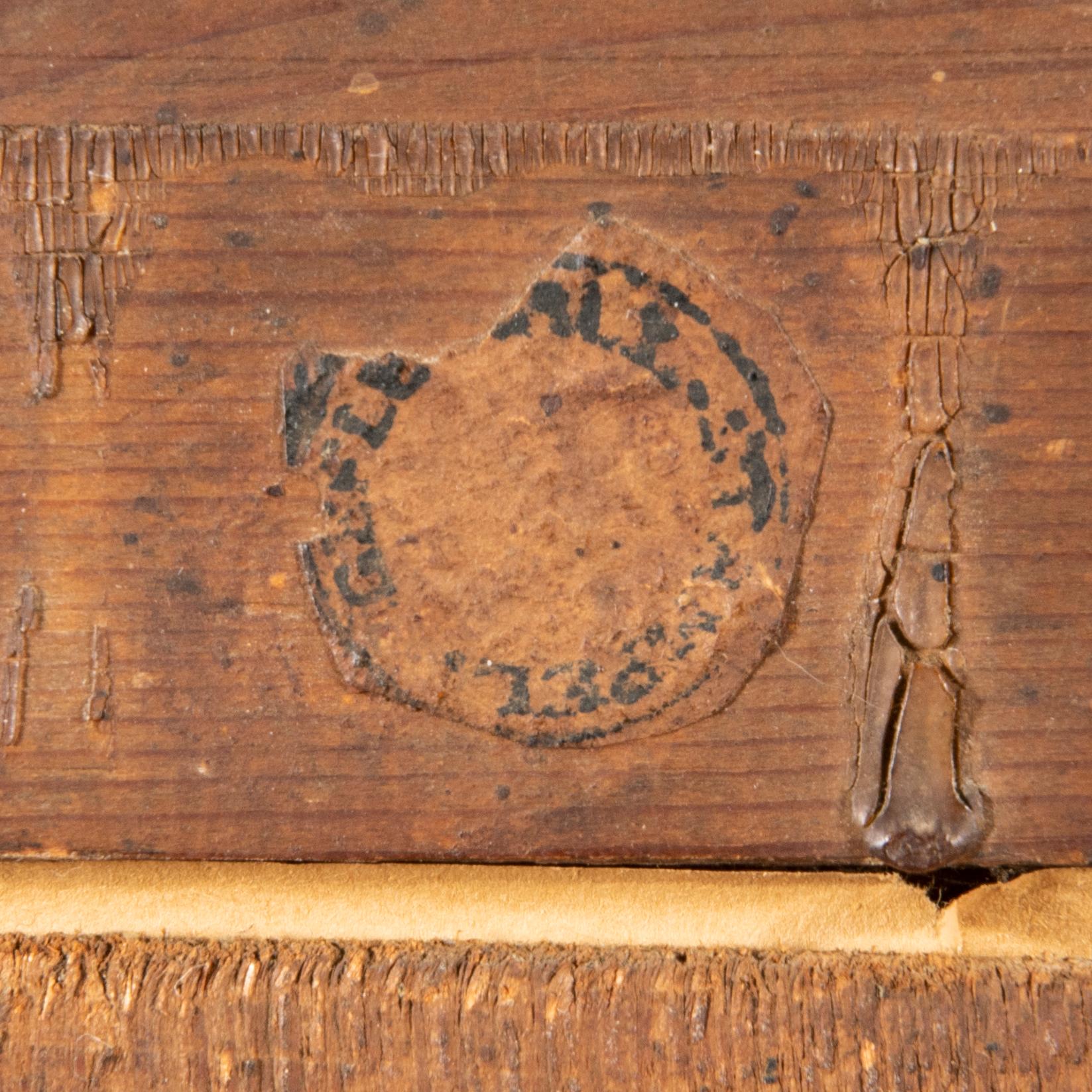 Mirror, Empire mid-19th century.