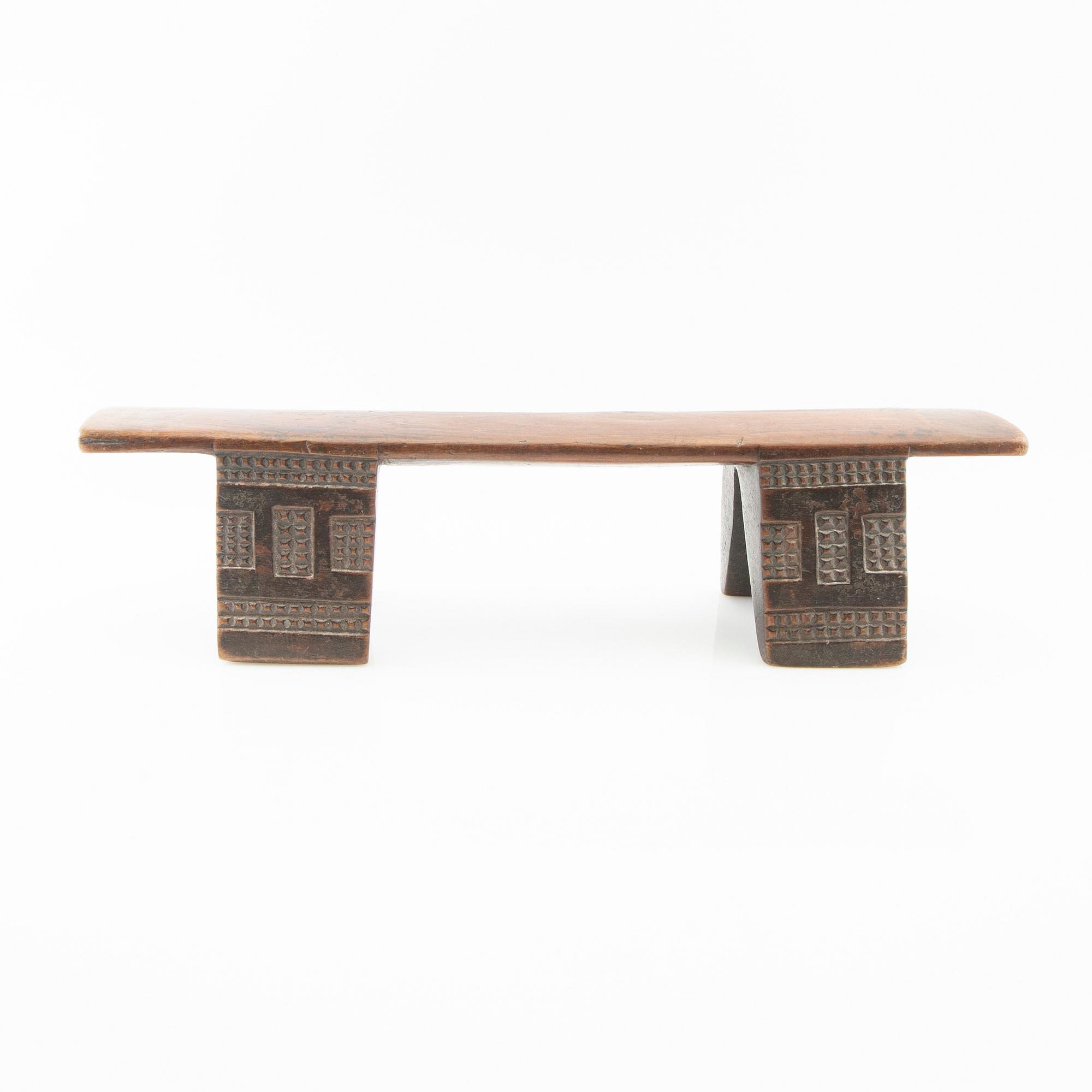 Headrest Isigqiki, Zulu South Africa, 20th century.