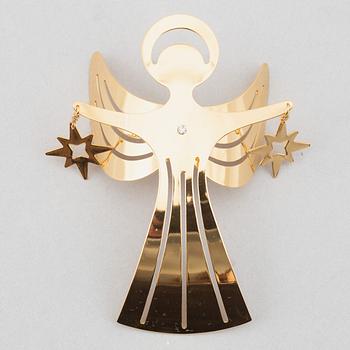 Georg Jensen, Christmas tree decorations, Denmark, 1980s-90s (14 pcs).