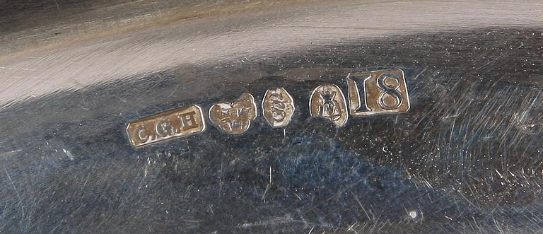 PARTI SILVER, 5 delar. 1900-tal.