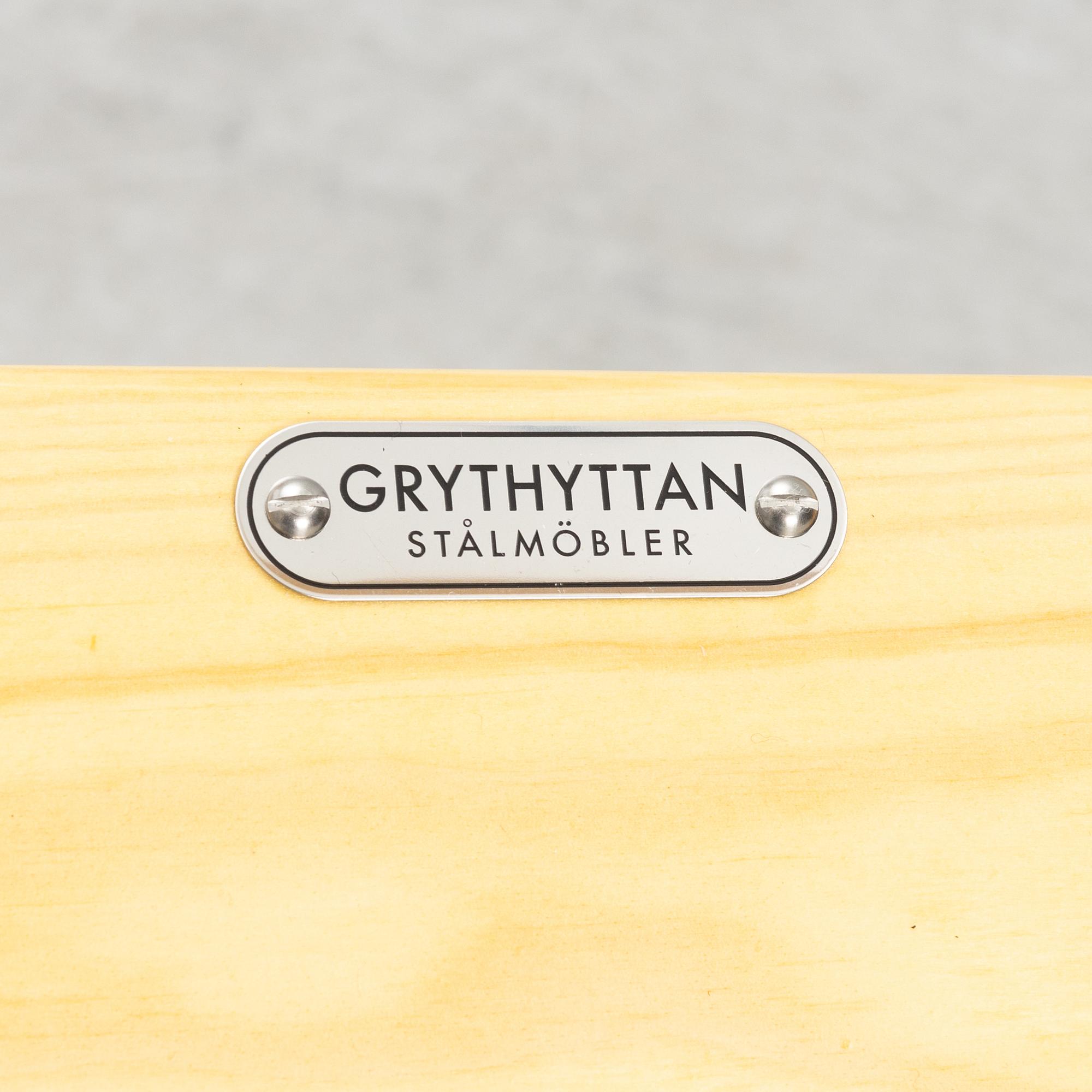 Artur Lindqvist, trädgårdssoffa, "Soffa 3", Grythyttan Stålmöbler.