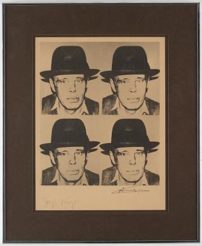 Andy Warhol After, "Josef Beuys".