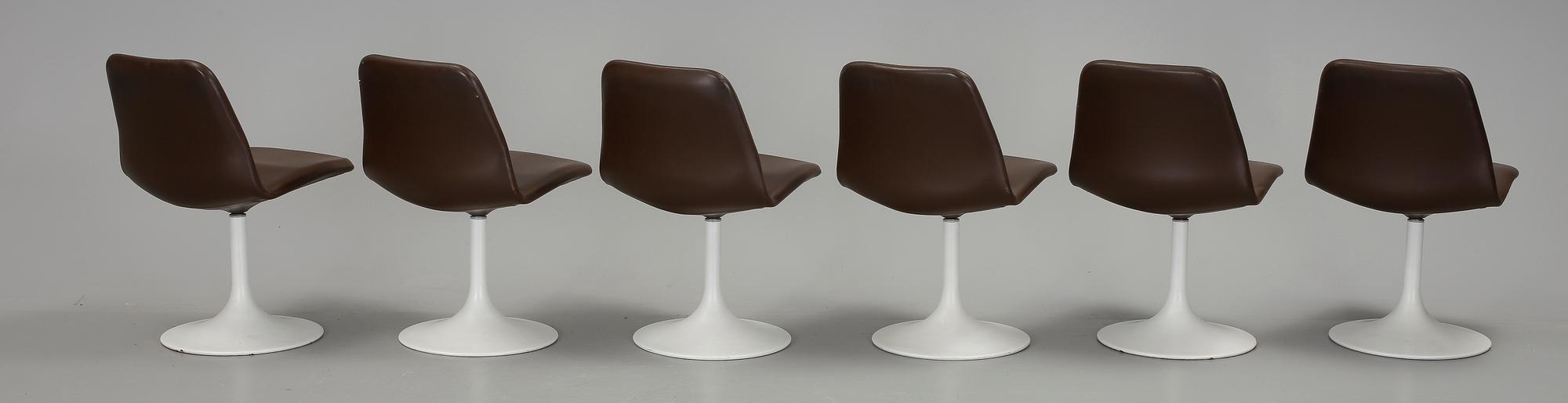 MATBORD OCH STOLAR, 6 ST. Bröderna Johansson, Markaryd 1960-tal.