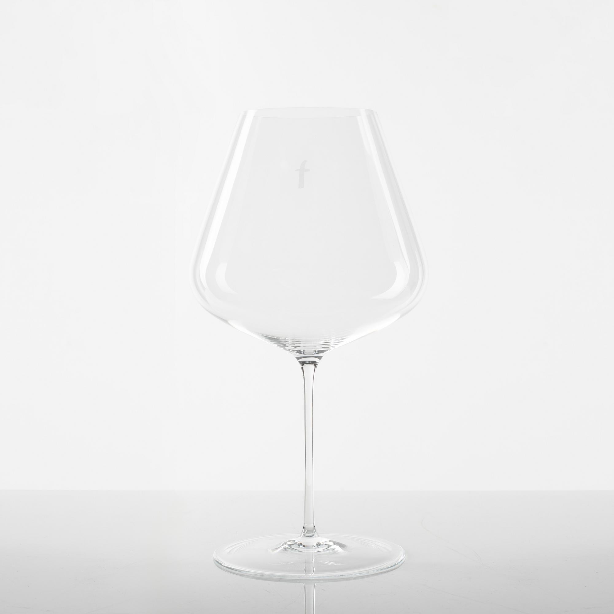 Hans Denk, Bourgogneglas, 12 st, "Denk'Art", Zalto, Österrike.