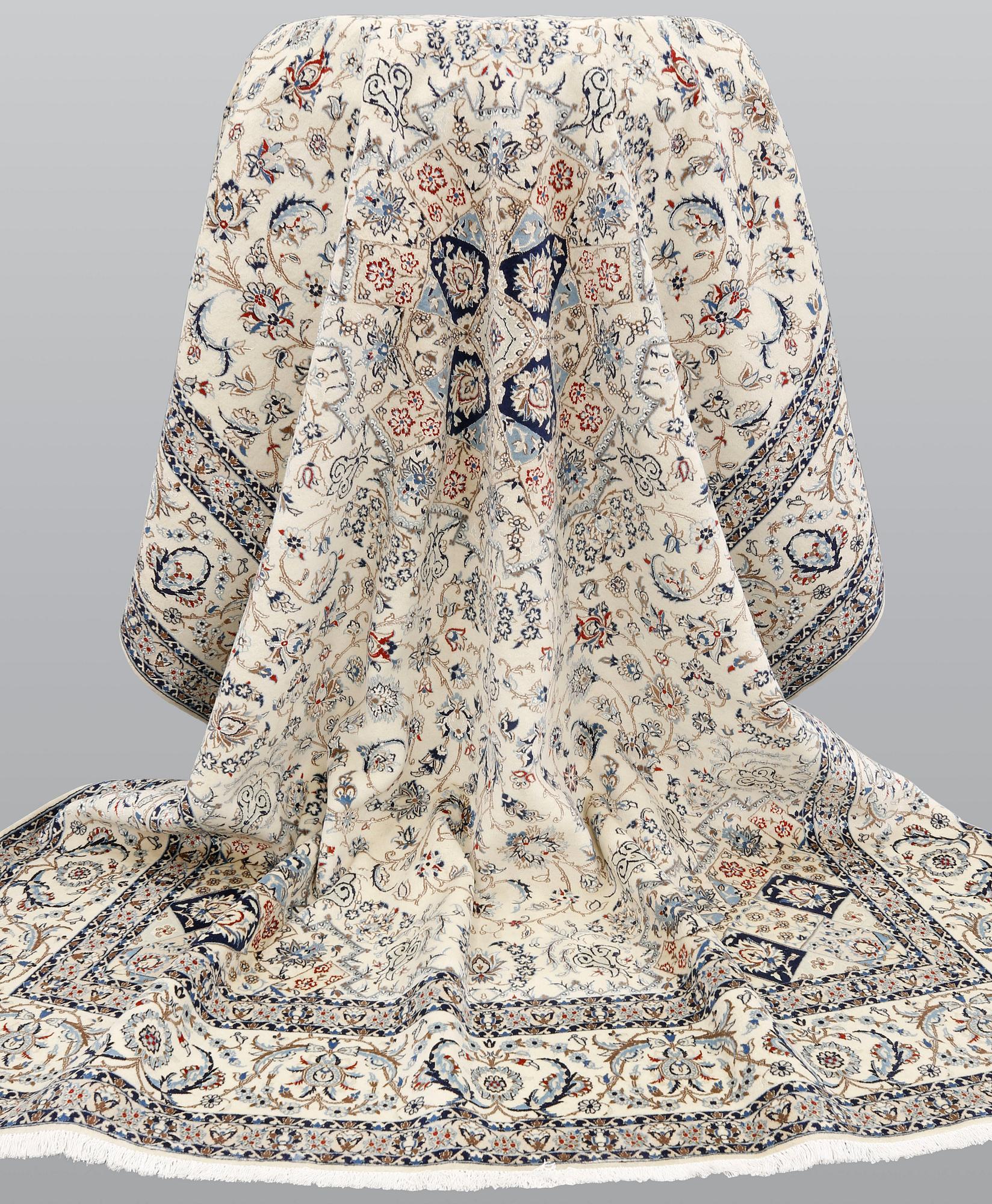 Matta, Nain Part Silk, sk 4 LAA, 308 x 216 cm.