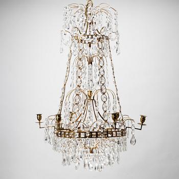 TAKKRONA, gustaviansk stil, ca 1900. Höjd 90 cm.