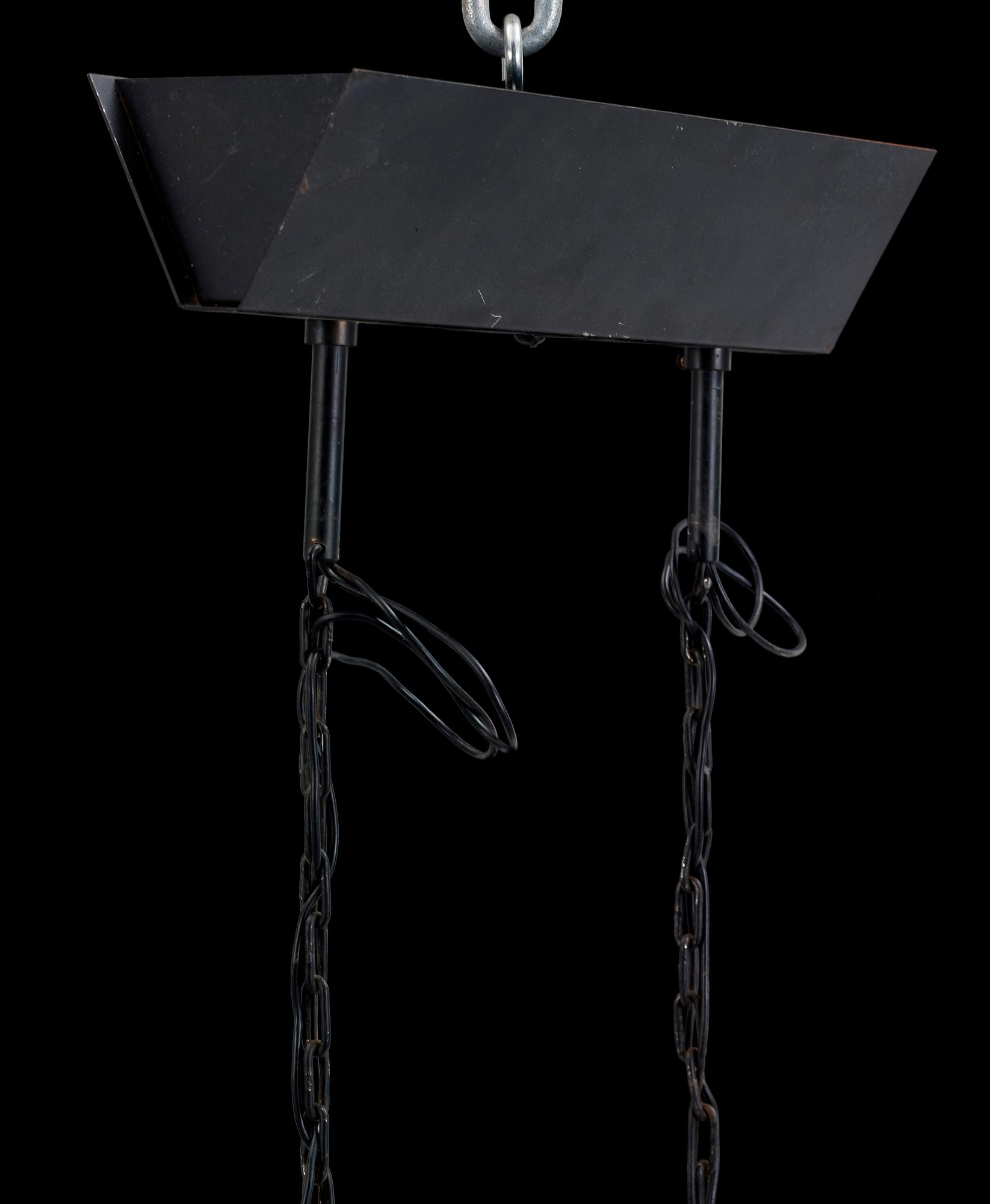 TAKLAMPA, glas, 1960-/70-tal.