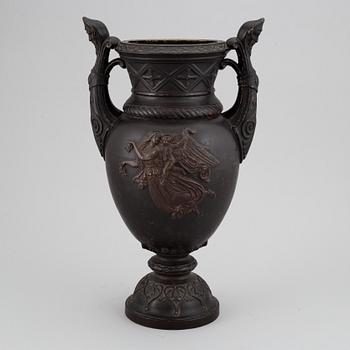 URNA, terrakotta, 1800-tal.