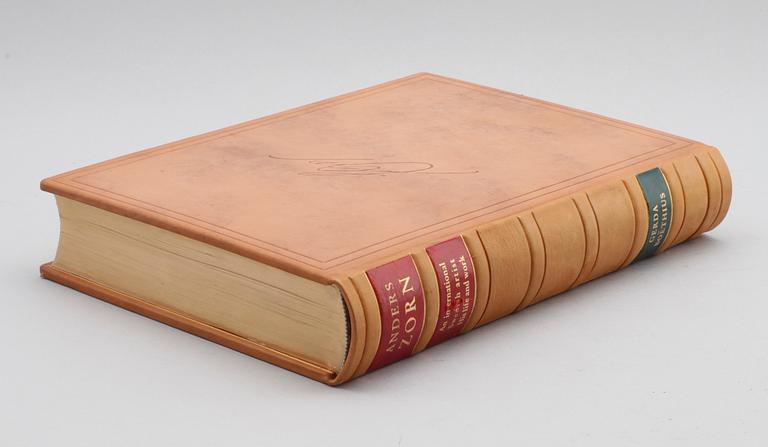 BOK: Anders Zorn, Gerda Boëtius, Nordisk Rotogravyr, Stockholm 1954. Engelsk version.