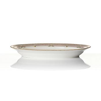 A set of two Royal Copenhagen 'Flora Danica' serving dishes, Denmark, 20th century.