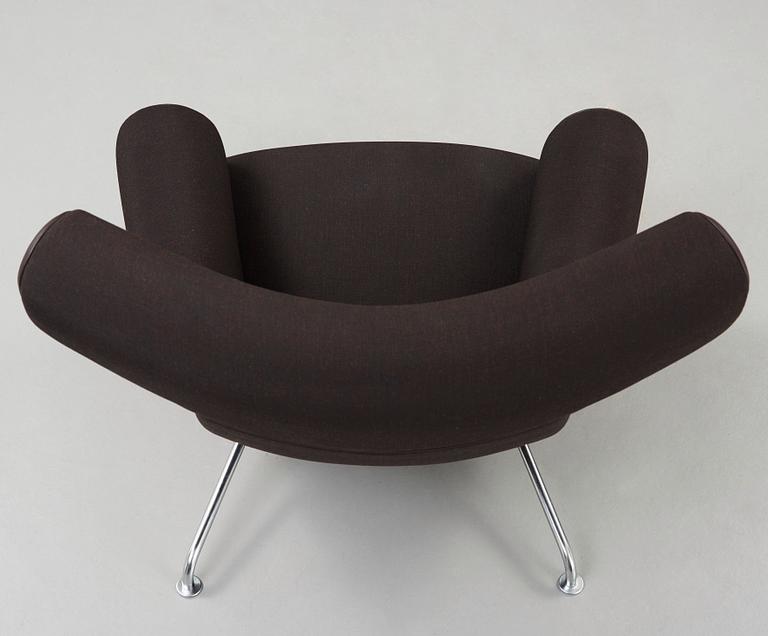 HANS J WEGNER, fåtölj "Ox-Chair", sannolikt producerad av AP-stolen, Danmark 1960-tal.