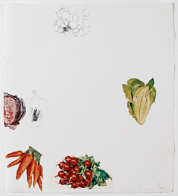 Jim Dine, "VegetablesV-VI".