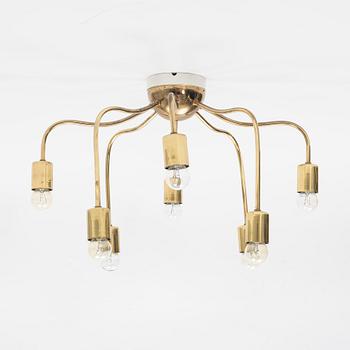 Josef Frank, a brass ceiling lamp model 2358.