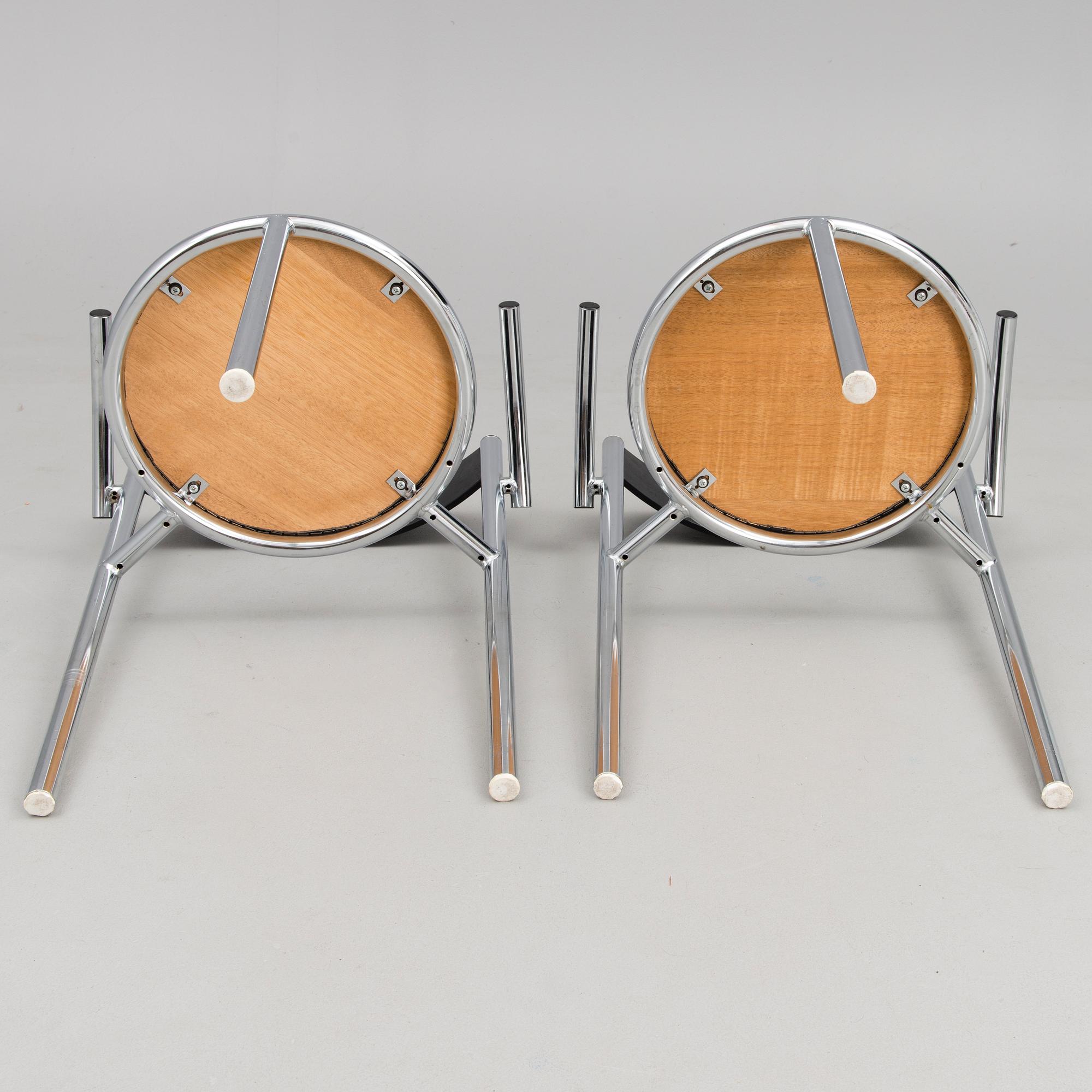 JOUKO JÄRVISALO, tuoleja 4 kpl, "Aqua B", Inno Interior.