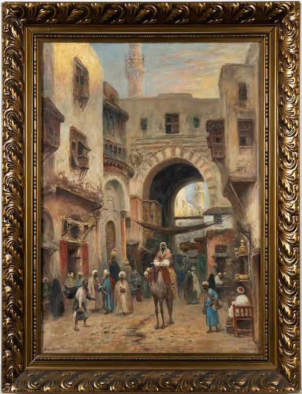 Frans Wilhelm Odelmark, "Basargata i Kairo".
