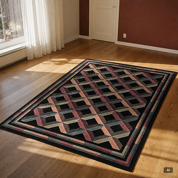 Matta, maskintuftad, Missoni, T & J Vestor, Italien, ca 240 x 165 cm.