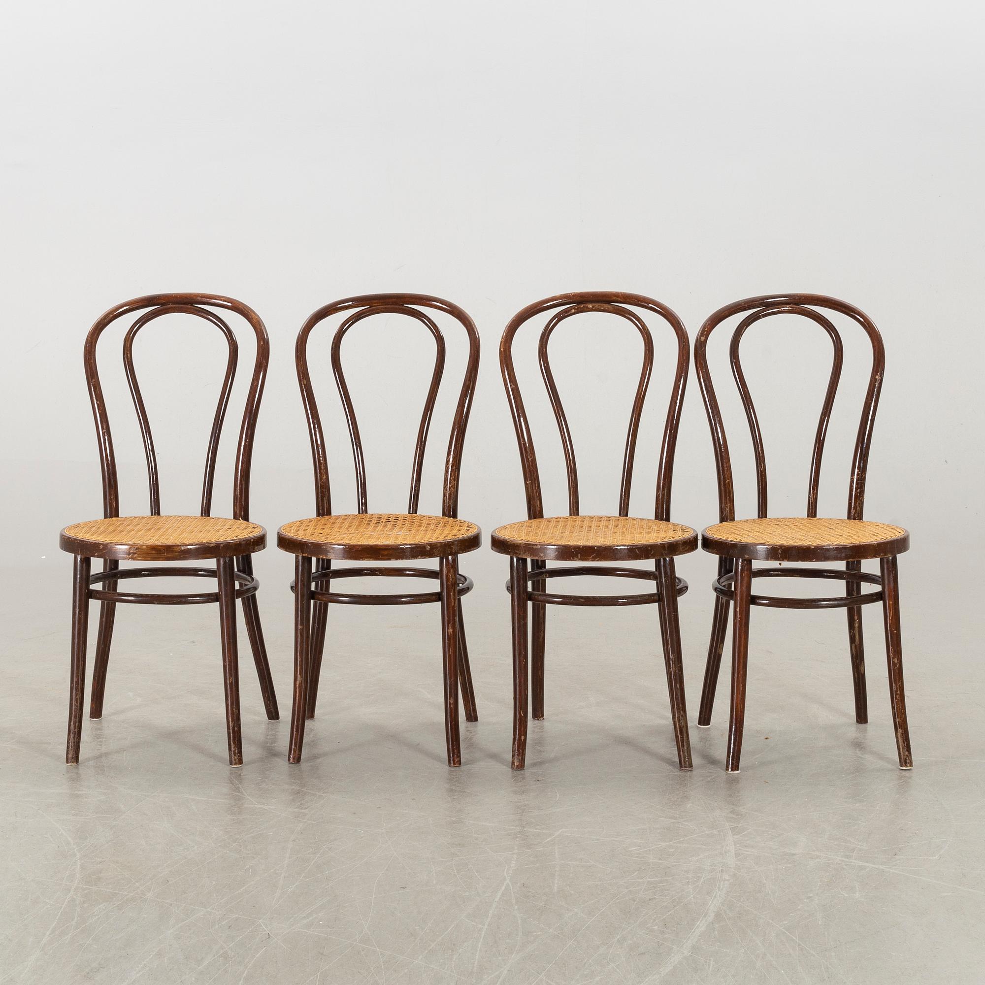 CHAIRS, Thonet-style, ZPM Radomsko, Poland, beginning of 20th century.