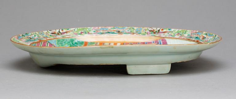 STEKFAT, Kina Kanton 1800-tal, porslin.