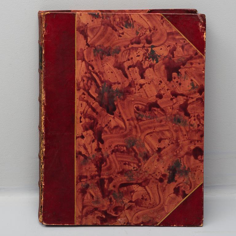 BOOK, "The Works of William Hogarth", 1822, published by Baldwin & Cradock, London.
