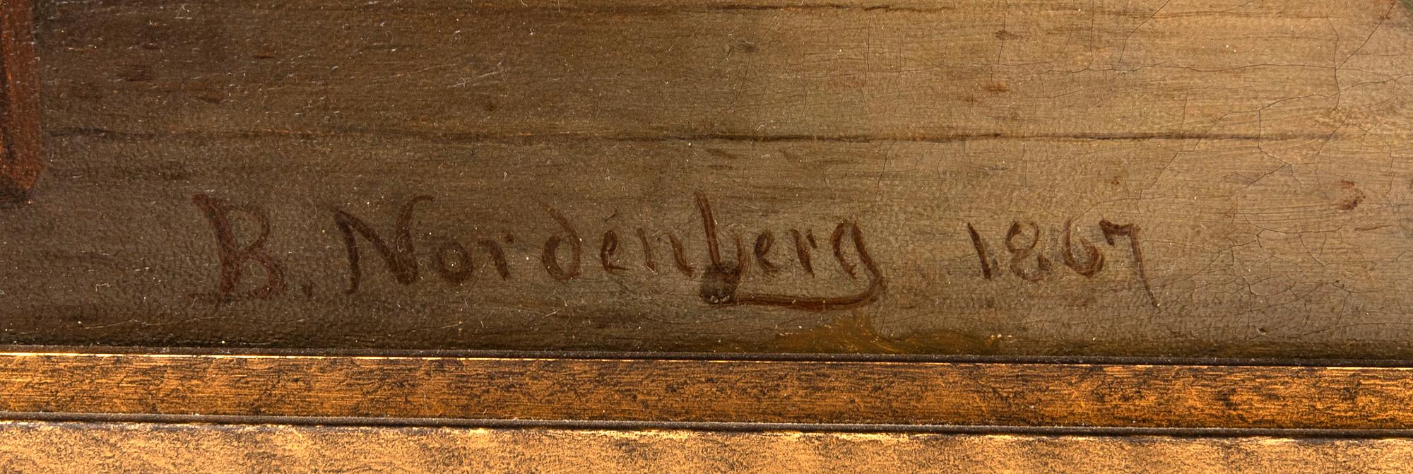 Bengt Nordenberg, Interiör med familj.
