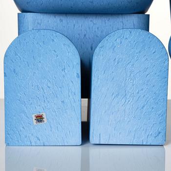 "1000% Bearbrick Snarkitecture X Blackrainbow Blue Edition".