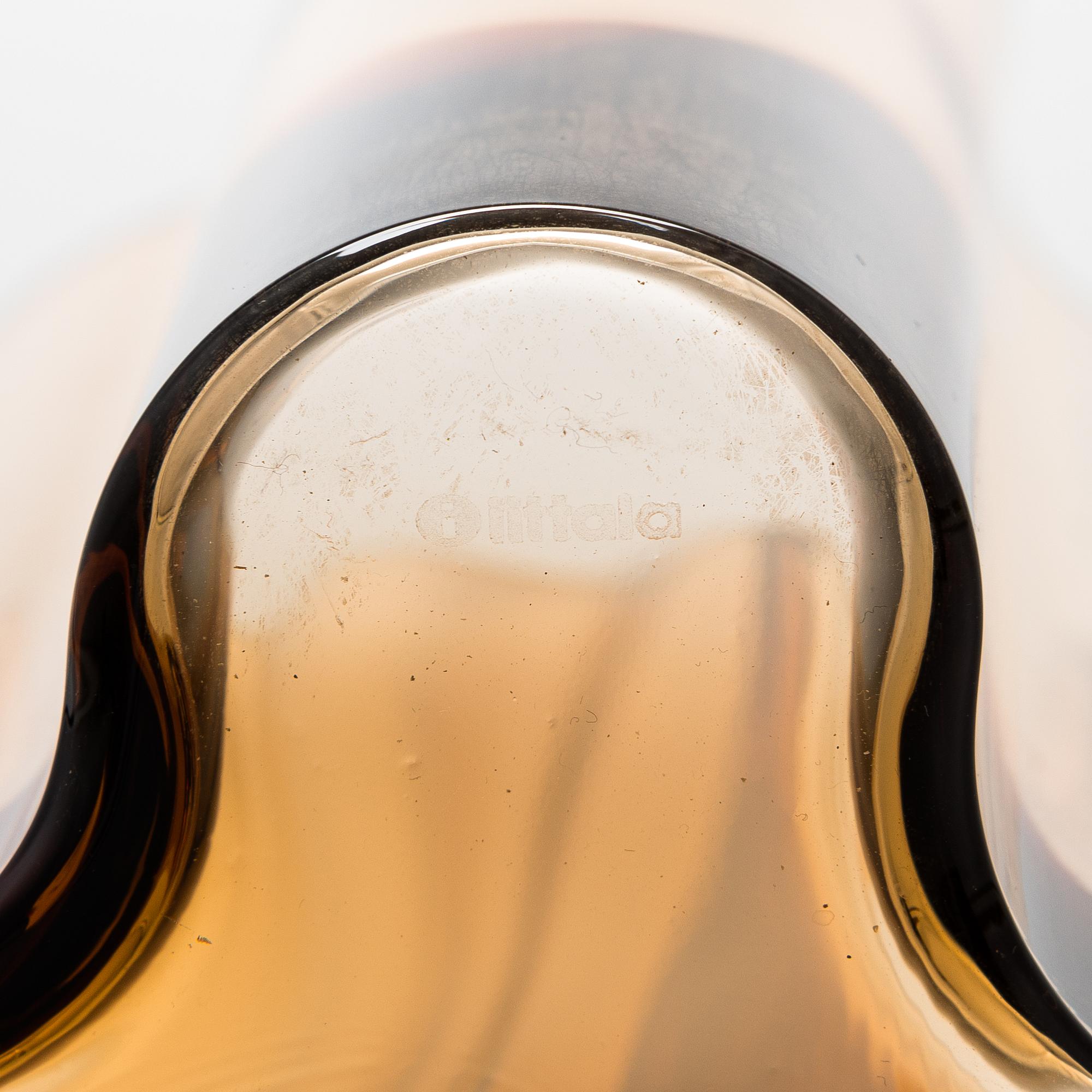 Alvar Aalto, maljakko, 201, 'Aavikko', merkitty Iittala.