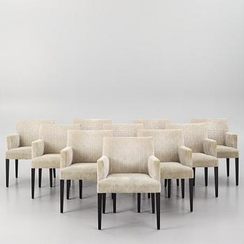 Andreu World, a set of ten contemporary chairs, 'Anna SO1406'.