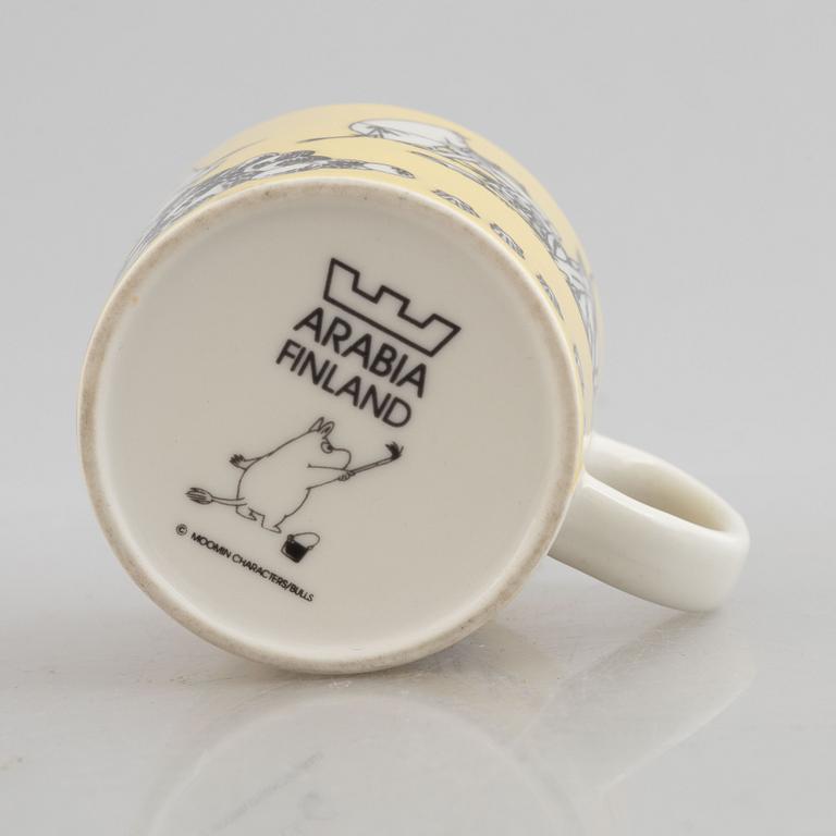 A Moomin mug, Arabia, Finland, 1990-1996.