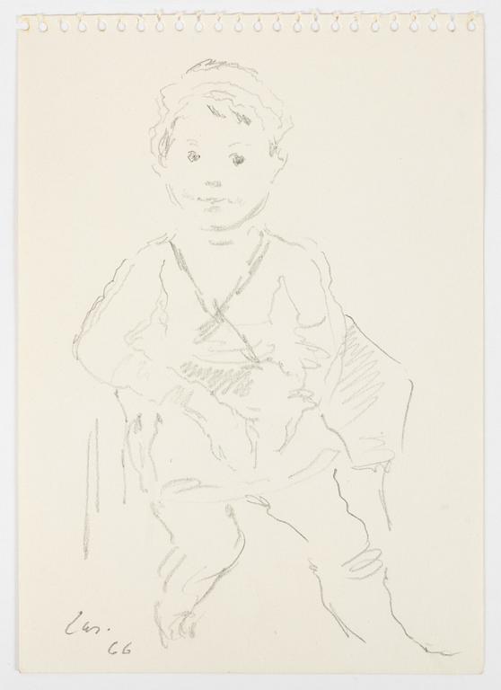 Lotte Laserstein, Seated Boy.