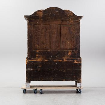 A rococo cabinet.
