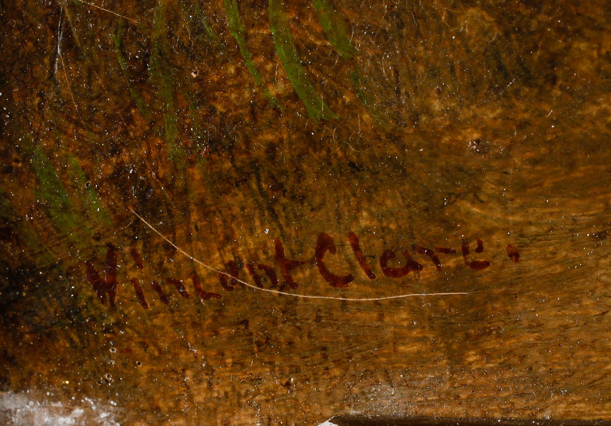 VINCENT CLARE, olja på duk, signerad.
