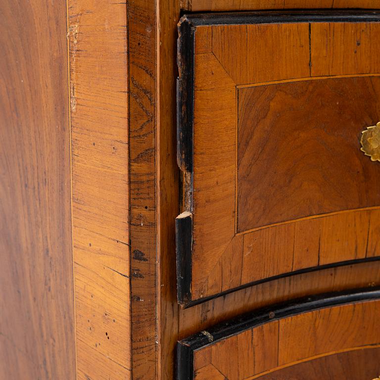 Byrå, senbarock, 1700-tal.