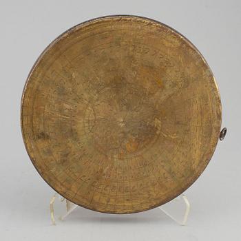 A 19th century sundial.