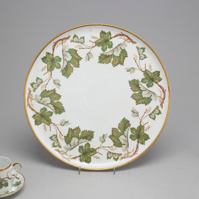 TE- OCH KAFFESERVIS, 43 delar, porslin, Hackefors, 1900-talets andra hälft.
