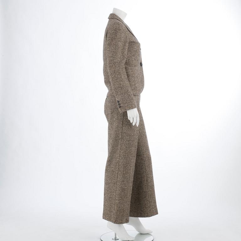 MAX MARA, dräkt bestående av kavaj och byxor, storlek 38 respektive 42.