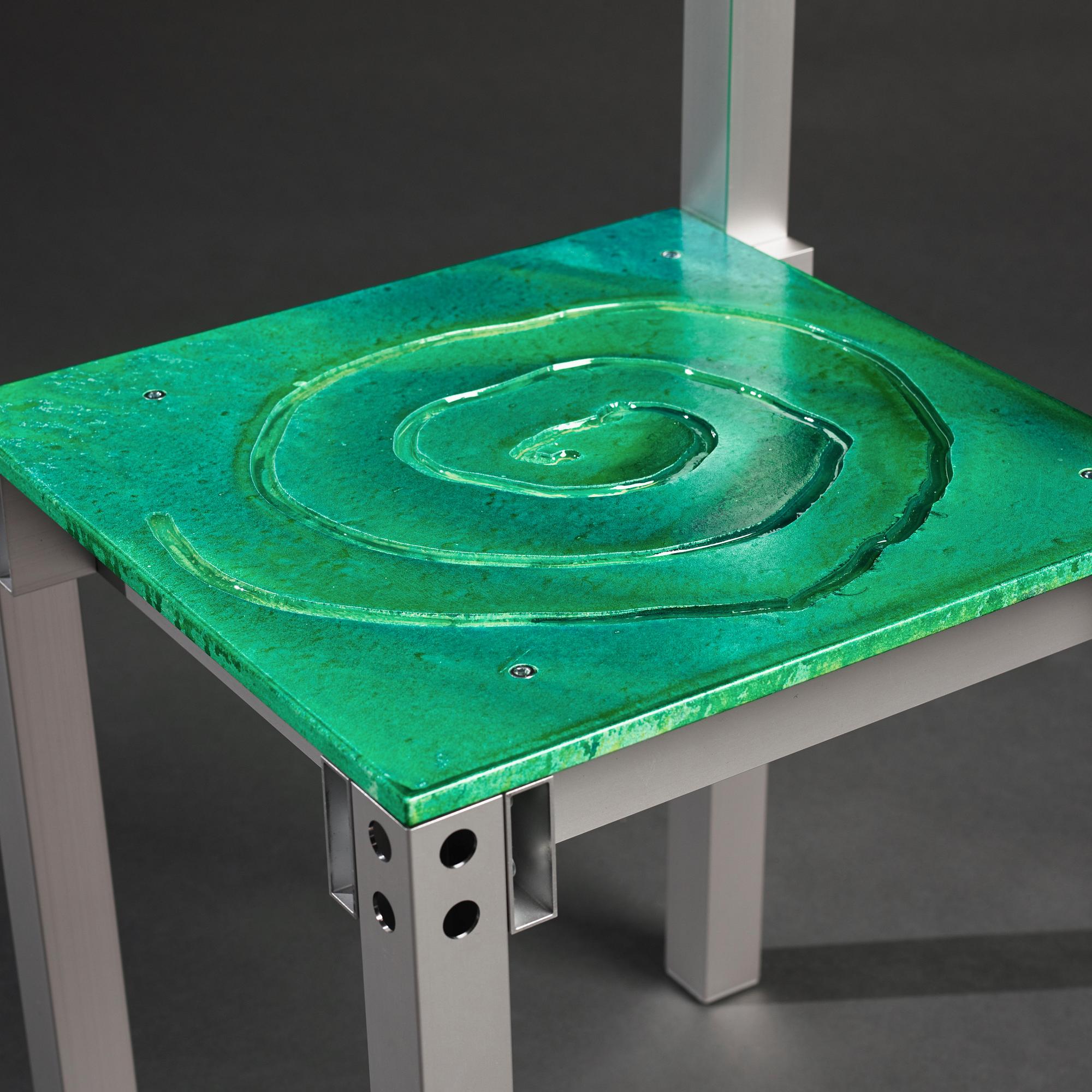 Fredrik Paulsen, stol, unik, "Chair One Open Air, Morning Light", JOY, 2024.