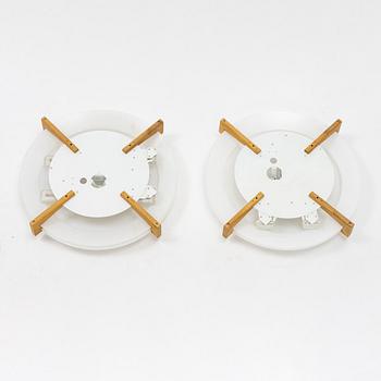 Uno & Östen Kristiansson, taklampor, ett par, "Plafo", Luxus, Vittsjö.